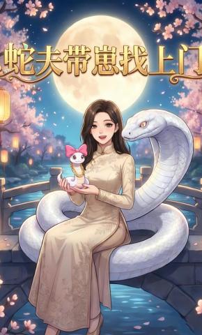 短剧《蛇夫带崽找上门》海报