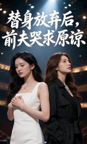 短剧《替身放弃后，前夫哭求原谅》海报