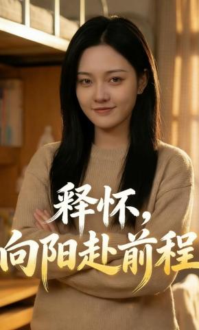 短剧《释怀，向阳赴前程》海报