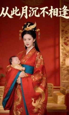 短剧《从此月沉不相逢》海报