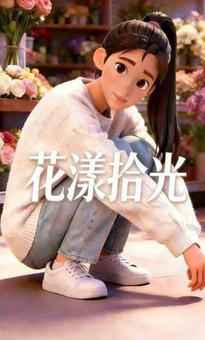 短剧《花漾拾光》海报