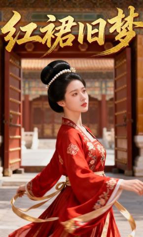 短剧《红裙旧梦》海报