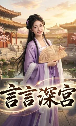 短剧《言言深宫》海报