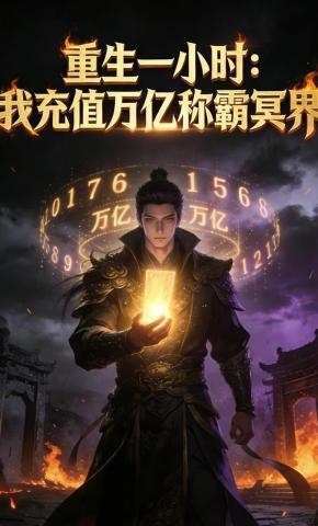 短剧《重生一小时：我充值万亿称霸冥界》海报