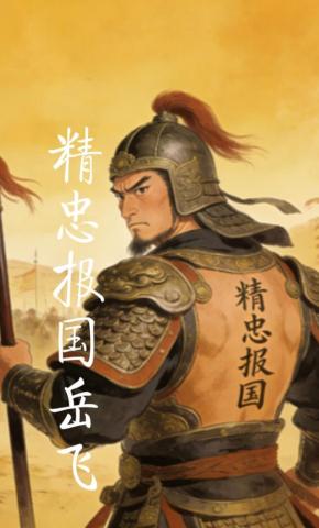 短剧《精忠报国岳飞》海报