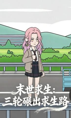 短剧《末世求生：三轮碾出求生路》海报