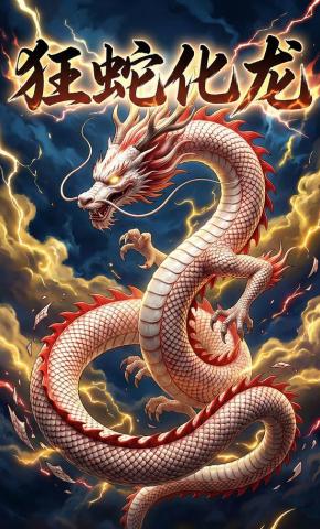 短剧《狂蛇化龙》海报