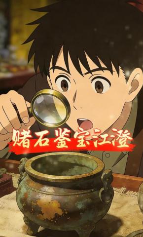 短剧《赌石鉴宝江澄》海报