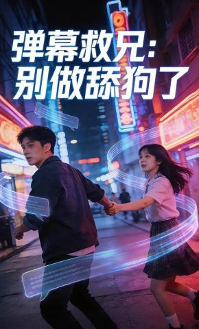 短剧《弹幕救兄：别做舔狗了》海报