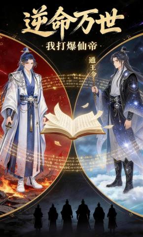 短剧《逆命万世，我打爆仙帝》海报