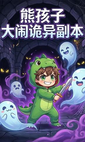 短剧《熊孩子大闹诡异副本》海报