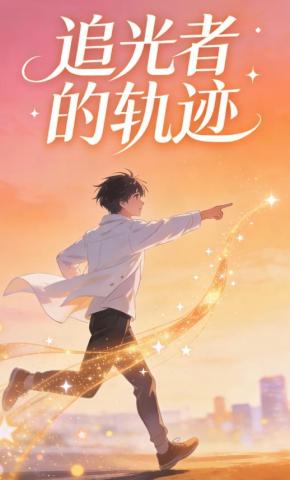 短剧《追光者的轨迹》海报