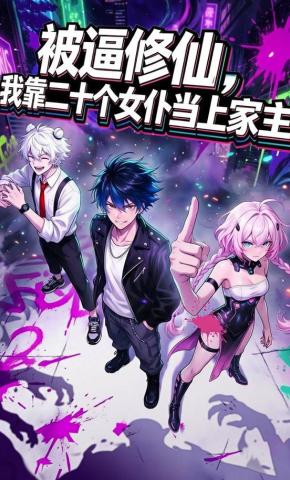 短剧《被逼修仙，我靠二十个女仆当上家主》海报
