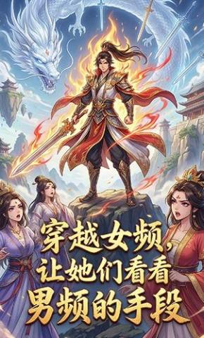 短剧《穿越女频，让她们看看男频的手段》海报