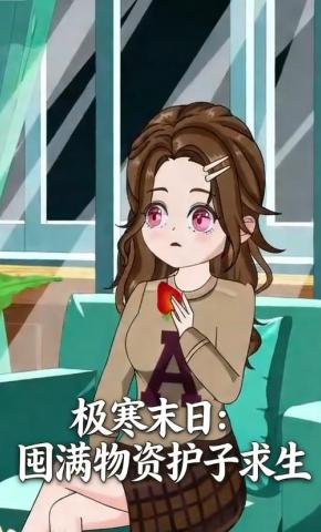 短剧《极寒末日：囤满物资护子求生》海报