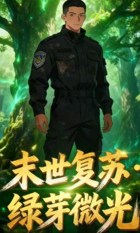 短剧《末世复苏·绿芽微光》海报