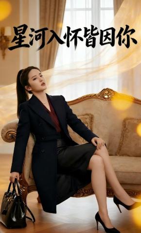 短剧《星河入怀皆因你》海报