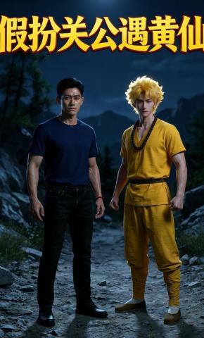 短剧《假扮关公遇黄仙》海报