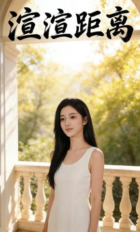 短剧《渲渲距离》海报