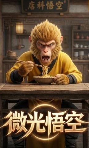 短剧《微光悟空》海报