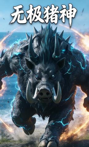 短剧《无极猪神》海报