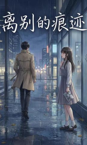 短剧《离别的痕迹》海报