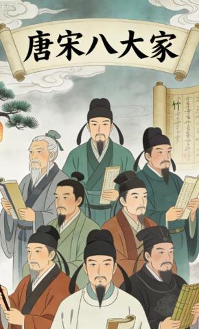 短剧《唐宋八大家》海报