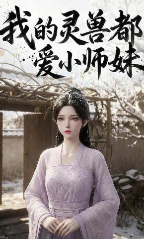 短剧《我的灵兽都爱小师妹》海报