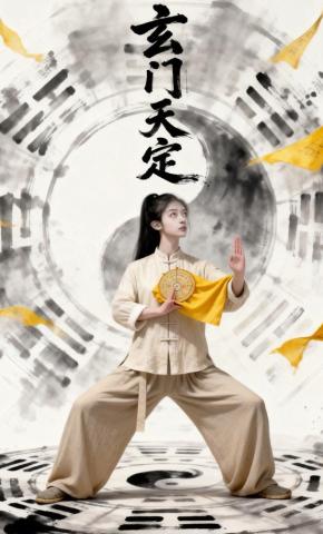 短剧《玄门天定》海报