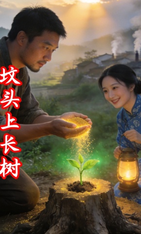 短剧《坟头上长树》海报