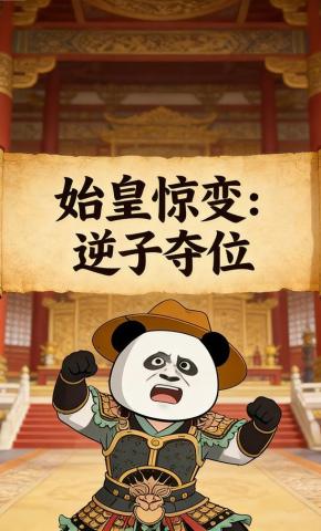 短剧《始皇惊变：逆子夺位》海报