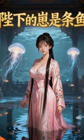 短剧《陛下的崽是条鱼》海报