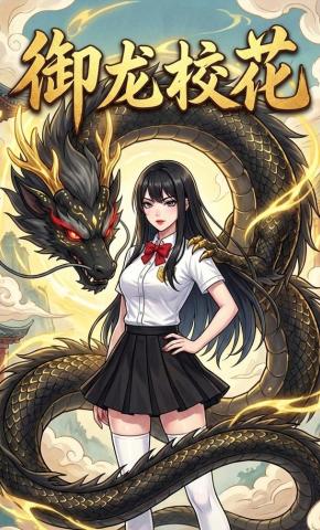 短剧《御龙校花》海报