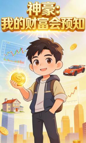 短剧《神豪：我的财富会预知》海报