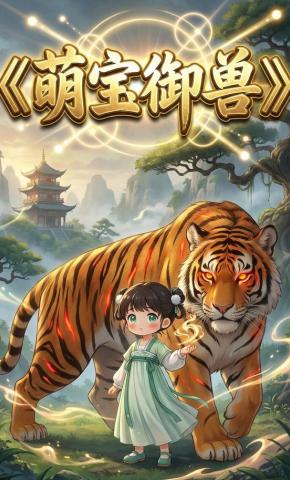 短剧萌宝御兽海报