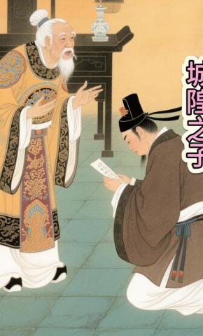 短剧《城隍之子》海报