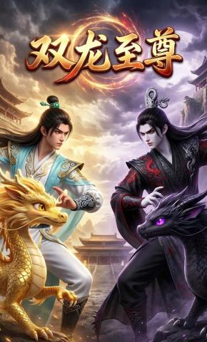 短剧《双龙至尊》海报