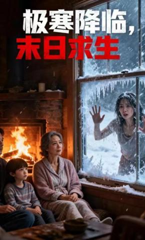短剧《极寒降临，末日求生》海报