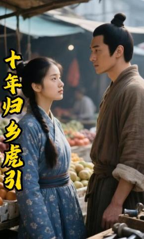 短剧《十年归乡虎引》海报