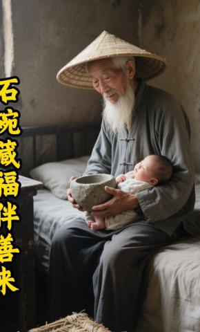 短剧《石碗藏福伴善来》海报