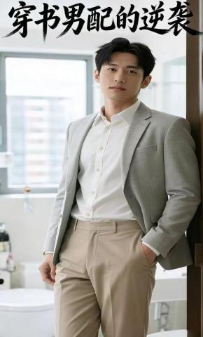 短剧《穿书男配的逆袭》海报