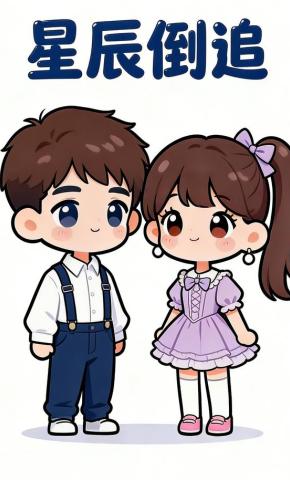 短剧《星辰倒追》海报