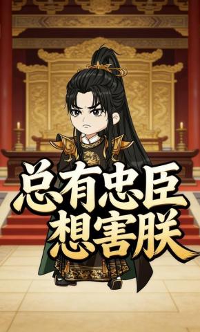 短剧《总有忠臣想害朕》海报