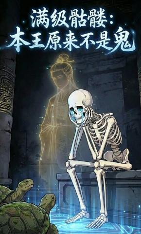 短剧《满级骷髅：本王原来不是鬼》海报