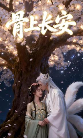 短剧《骨上长安》海报