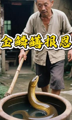 短剧《金鳞鳝报恩》海报