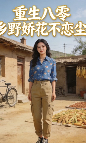短剧《重生八零乡野娇花不恋尘》海报