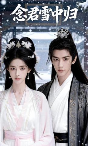 短剧《念君雪中归》海报