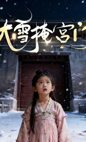 短剧《大雪掩宫门》海报