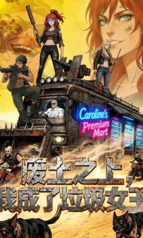 短剧《废土之上，我成了垃圾女王》海报